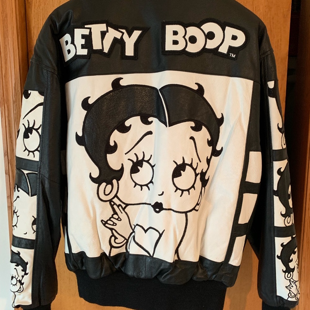 90’s Betty Boop Leather Jacket